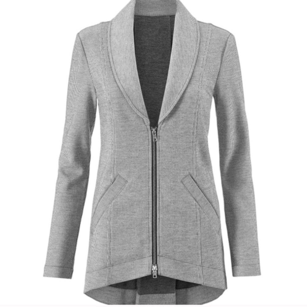 Gray “Drop-off Jacket”